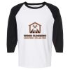 Raglan Three-Quarter Sleeve Baseball T-Shirt Vignette