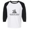 Raglan Three-Quarter Sleeve Baseball T-Shirt Vignette