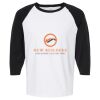 Raglan Three-Quarter Sleeve Baseball T-Shirt Vignette