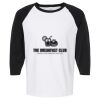 Raglan Three-Quarter Sleeve Baseball T-Shirt Vignette