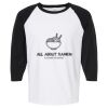 Raglan Three-Quarter Sleeve Baseball T-Shirt Vignette