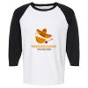 Raglan Three-Quarter Sleeve Baseball T-Shirt Vignette