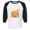 Raglan Three-Quarter Sleeve Baseball T-Shirt Vignette