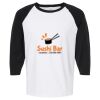 Raglan Three-Quarter Sleeve Baseball T-Shirt Vignette