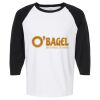 Raglan Three-Quarter Sleeve Baseball T-Shirt Vignette