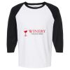 Raglan Three-Quarter Sleeve Baseball T-Shirt Vignette