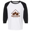 Raglan Three-Quarter Sleeve Baseball T-Shirt Vignette