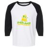 Raglan Three-Quarter Sleeve Baseball T-Shirt Vignette