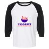 Raglan Three-Quarter Sleeve Baseball T-Shirt Vignette