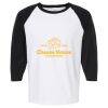Raglan Three-Quarter Sleeve Baseball T-Shirt Vignette