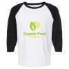 Raglan Three-Quarter Sleeve Baseball T-Shirt Vignette