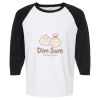 Raglan Three-Quarter Sleeve Baseball T-Shirt Vignette