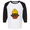 Raglan Three-Quarter Sleeve Baseball T-Shirt Vignette