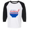 Raglan Three-Quarter Sleeve Baseball T-Shirt Vignette