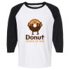 Raglan Three-Quarter Sleeve Baseball T-Shirt Vignette