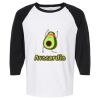 Raglan Three-Quarter Sleeve Baseball T-Shirt Vignette
