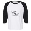 Raglan Three-Quarter Sleeve Baseball T-Shirt Vignette