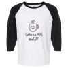 Raglan Three-Quarter Sleeve Baseball T-Shirt Vignette