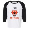 Raglan Three-Quarter Sleeve Baseball T-Shirt Vignette