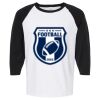 Raglan Three-Quarter Sleeve Baseball T-Shirt Vignette
