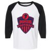 Raglan Three-Quarter Sleeve Baseball T-Shirt Vignette
