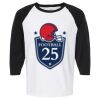 Raglan Three-Quarter Sleeve Baseball T-Shirt Vignette