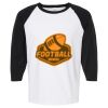 Raglan Three-Quarter Sleeve Baseball T-Shirt Vignette