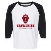 Raglan Three-Quarter Sleeve Baseball T-Shirt Vignette