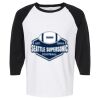 Raglan Three-Quarter Sleeve Baseball T-Shirt Vignette