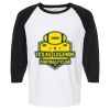 Raglan Three-Quarter Sleeve Baseball T-Shirt Vignette