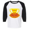Raglan Three-Quarter Sleeve Baseball T-Shirt Vignette