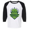 Raglan Three-Quarter Sleeve Baseball T-Shirt Vignette