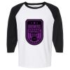 Raglan Three-Quarter Sleeve Baseball T-Shirt Vignette