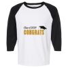 Raglan Three-Quarter Sleeve Baseball T-Shirt Vignette