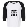 Raglan Three-Quarter Sleeve Baseball T-Shirt Vignette