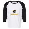 Raglan Three-Quarter Sleeve Baseball T-Shirt Vignette