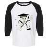Raglan Three-Quarter Sleeve Baseball T-Shirt Vignette