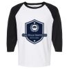 Raglan Three-Quarter Sleeve Baseball T-Shirt Vignette