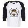 Raglan Three-Quarter Sleeve Baseball T-Shirt Vignette
