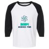 Raglan Three-Quarter Sleeve Baseball T-Shirt Vignette