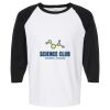 Raglan Three-Quarter Sleeve Baseball T-Shirt Vignette