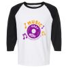 Raglan Three-Quarter Sleeve Baseball T-Shirt Vignette