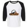 Raglan Three-Quarter Sleeve Baseball T-Shirt Vignette
