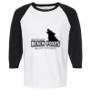 Raglan Three-Quarter Sleeve Baseball T-Shirt Vignette