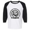 Raglan Three-Quarter Sleeve Baseball T-Shirt Vignette