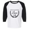Raglan Three-Quarter Sleeve Baseball T-Shirt Vignette