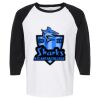 Raglan Three-Quarter Sleeve Baseball T-Shirt Vignette