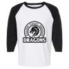 Raglan Three-Quarter Sleeve Baseball T-Shirt Vignette