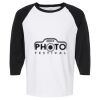 Raglan Three-Quarter Sleeve Baseball T-Shirt Vignette