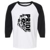 Raglan Three-Quarter Sleeve Baseball T-Shirt Vignette